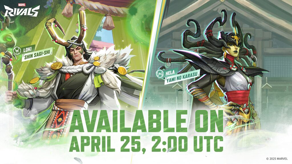 Marvel Rivals Unveils Divine Skins for Hela and Loki